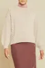 Emilie Wool Sweater - Oatmeal sold by Amour Vert
