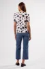 Odilia Crepe Blouse - Aix White sold by Amour Vert