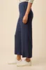 Charlie Wide Leg Pant - Navy sold by Amour Vert