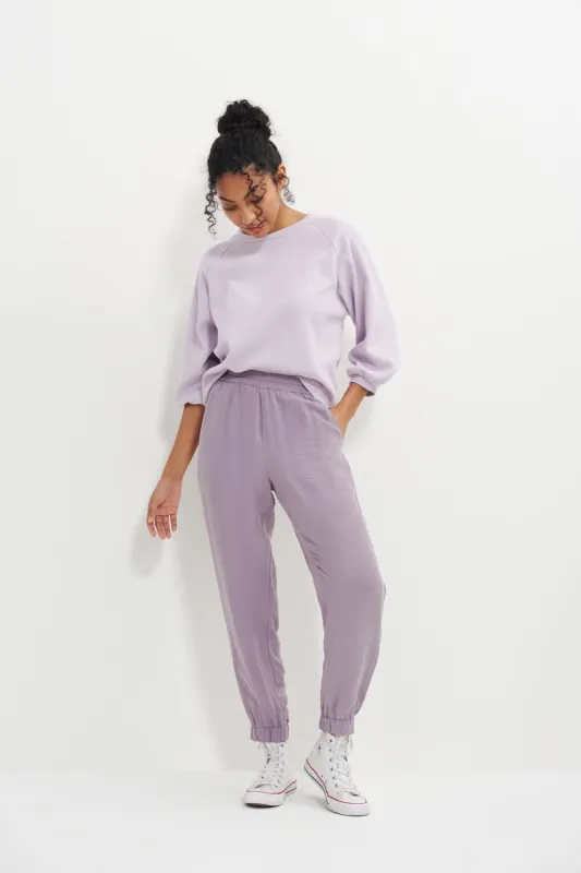 Henri Cupro Joggers - ReAmour sold by Amour Vert