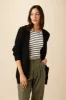 Astra Organic Cotton Cardigan - Black sold by Amour Vert