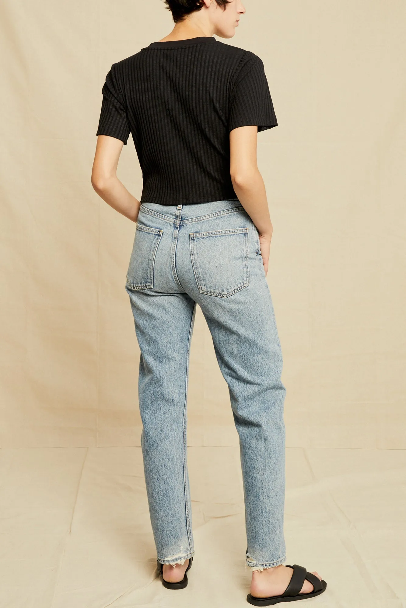 Jeanette Short Sleeve Tee - Black sold by Amour Vert product image thumbnail 4