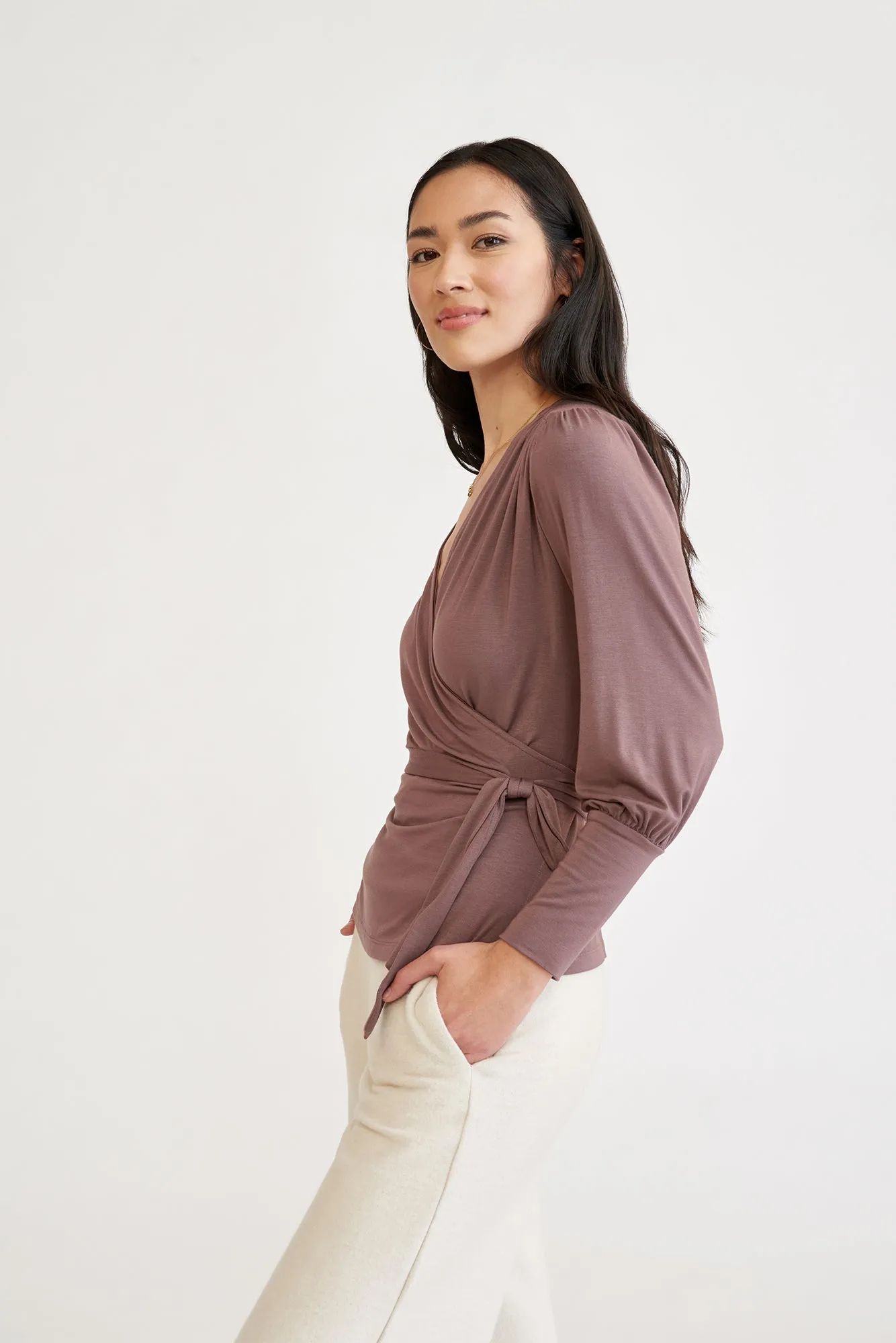 Cassidy Modal Blouse - ReAmour sold by Amour Vert product image thumbnail 4