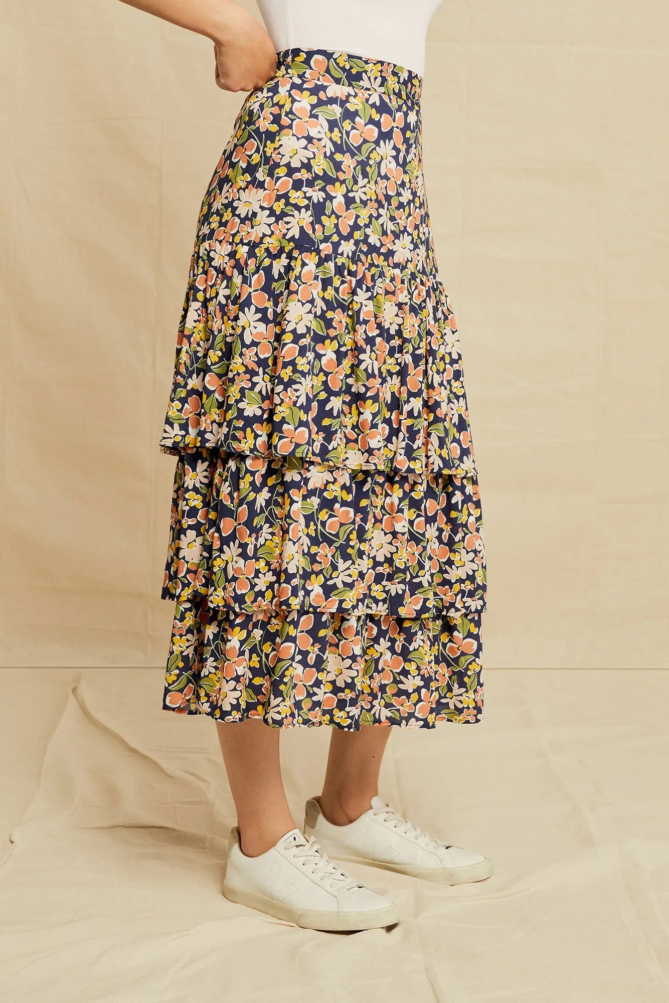 Christy Skirt - Mojave Bloom sold by Amour Vert product image thumbnail 3