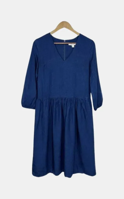 Nora Dress - Indigo - ReAmour sold by Amour Vert