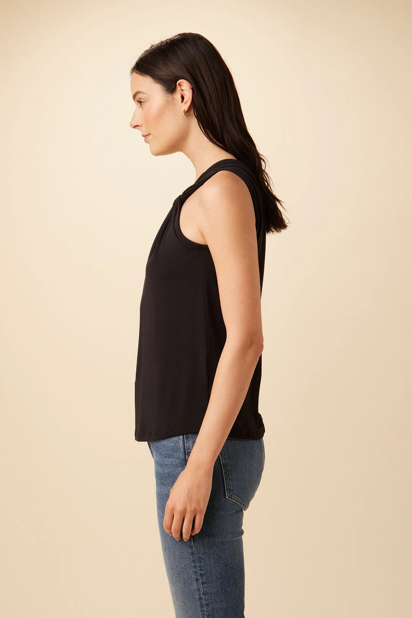 Mora Modal Top - Black - ReAmour sold by Amour Vert product image thumbnail 2