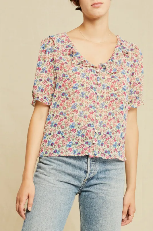 Vera Upcycled Blouse sold by Amour Vert