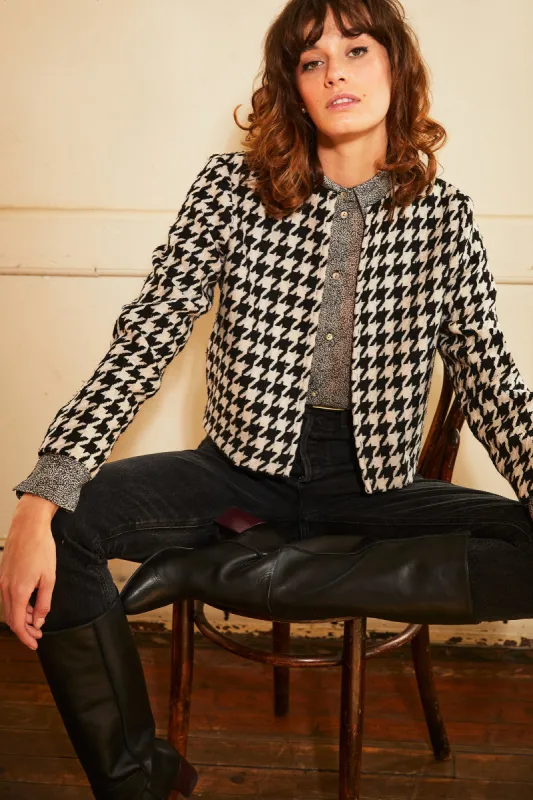 Claudia Upcycled Jacket - Padua Check sold by Amour Vert