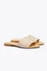 Nisolo Isla Woven Slide Sandal - Bone sold by Amour Vert