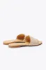 Nisolo Isla Woven Slide Sandal - Bone sold by Amour Vert