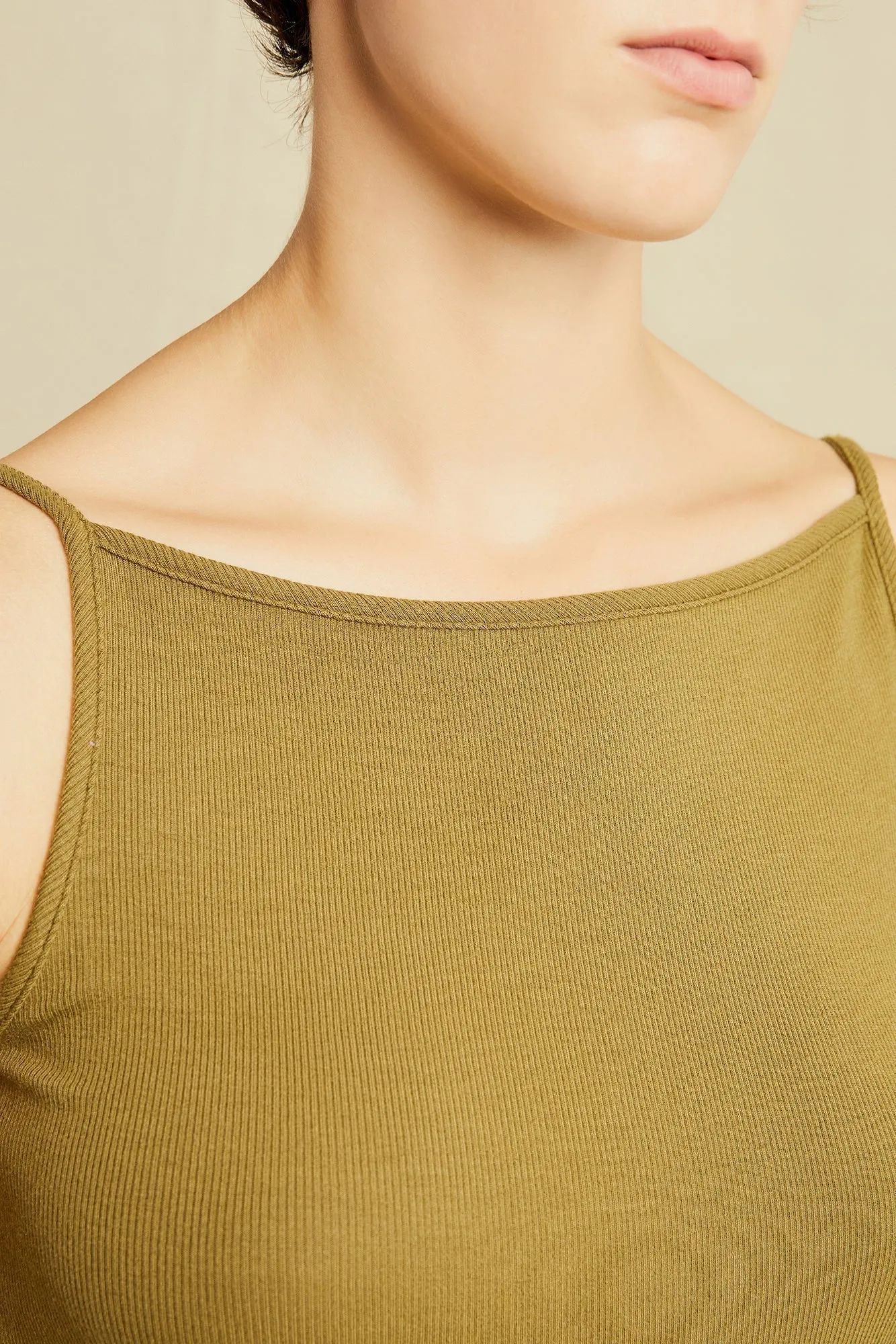 Noah Dream Rib Top - Matcha - ReAmour sold by Amour Vert product image thumbnail 5