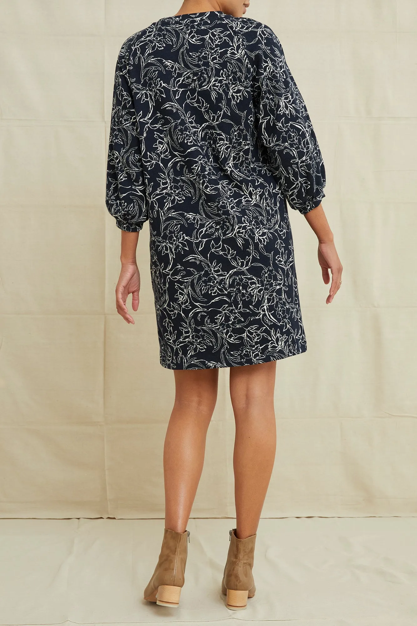 Whit Knit Dress - Larkspur sold by Amour Vert product image thumbnail 3