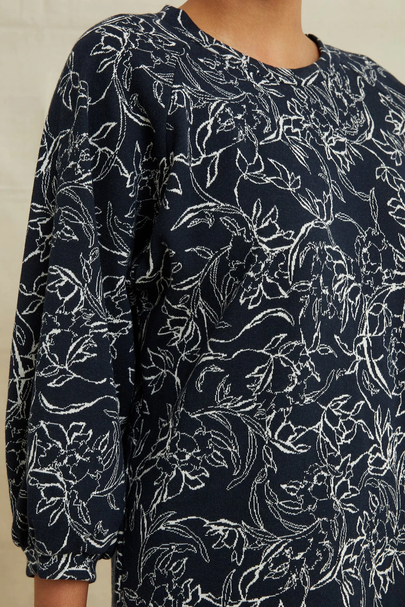 Whit Knit Dress - Larkspur sold by Amour Vert product image thumbnail 4