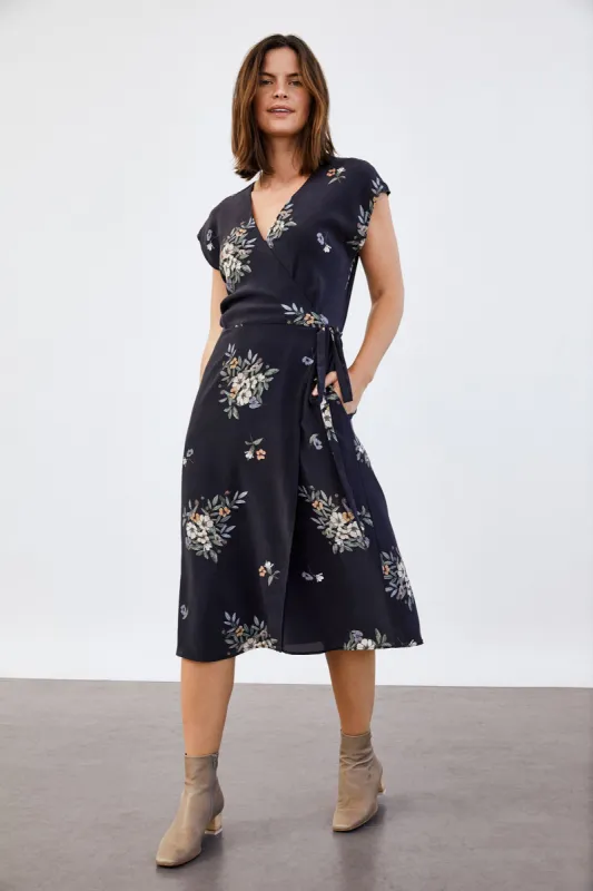 Sana Midi Dress - Valley Floral - ReAmour sold by Amour Vert