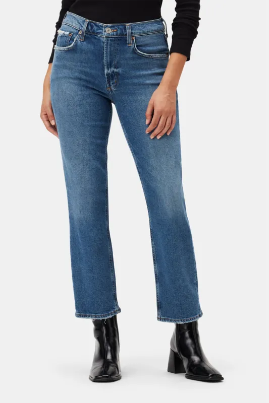 AGOLDE Kye Mid Rise Straight Crop - Notions sold by Amour Vert