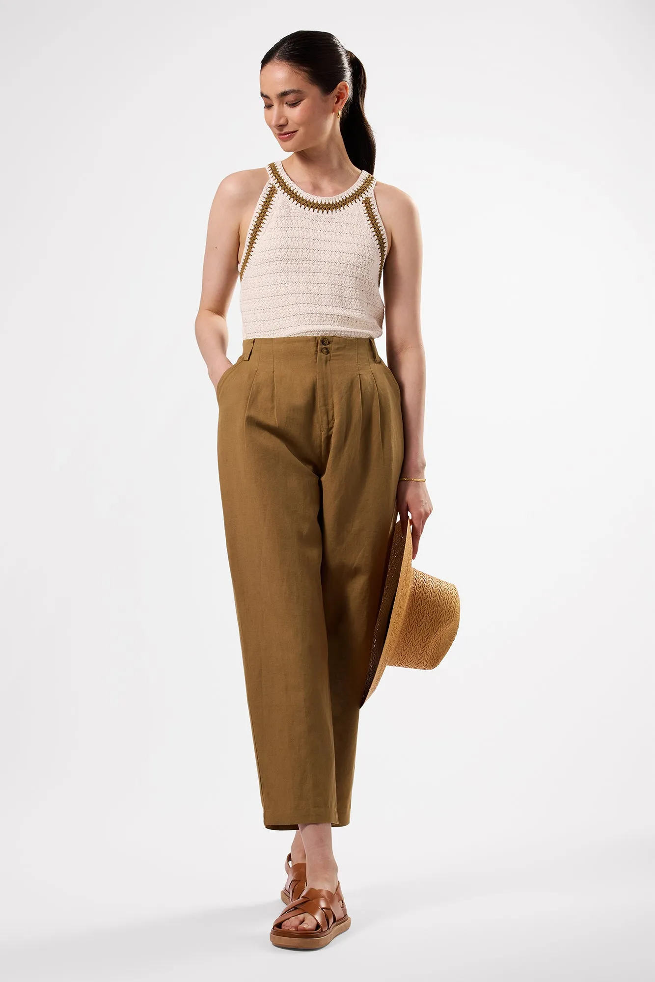 Texture Halter - Ivory Elm sold by Amour Vert product image thumbnail 3