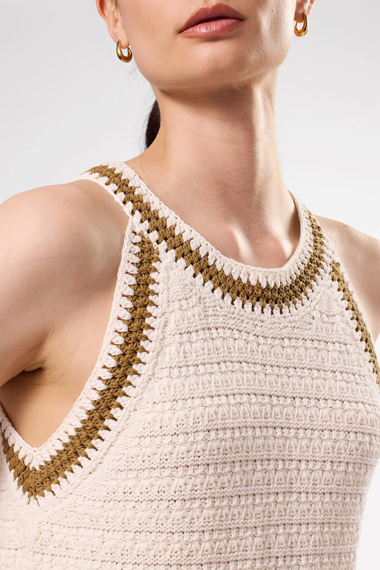 Texture Halter - Ivory Elm sold by Amour Vert product image thumbnail 2