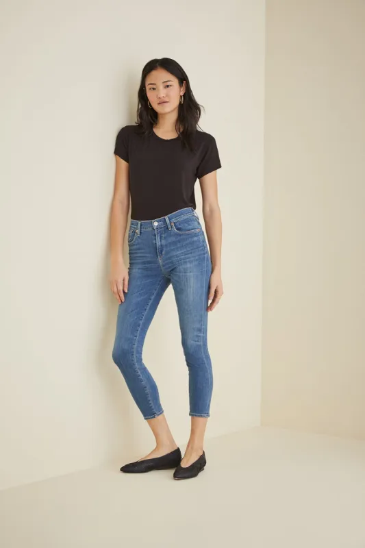 AGOLDE Exclusive Sophie Crop made by Amour Vert