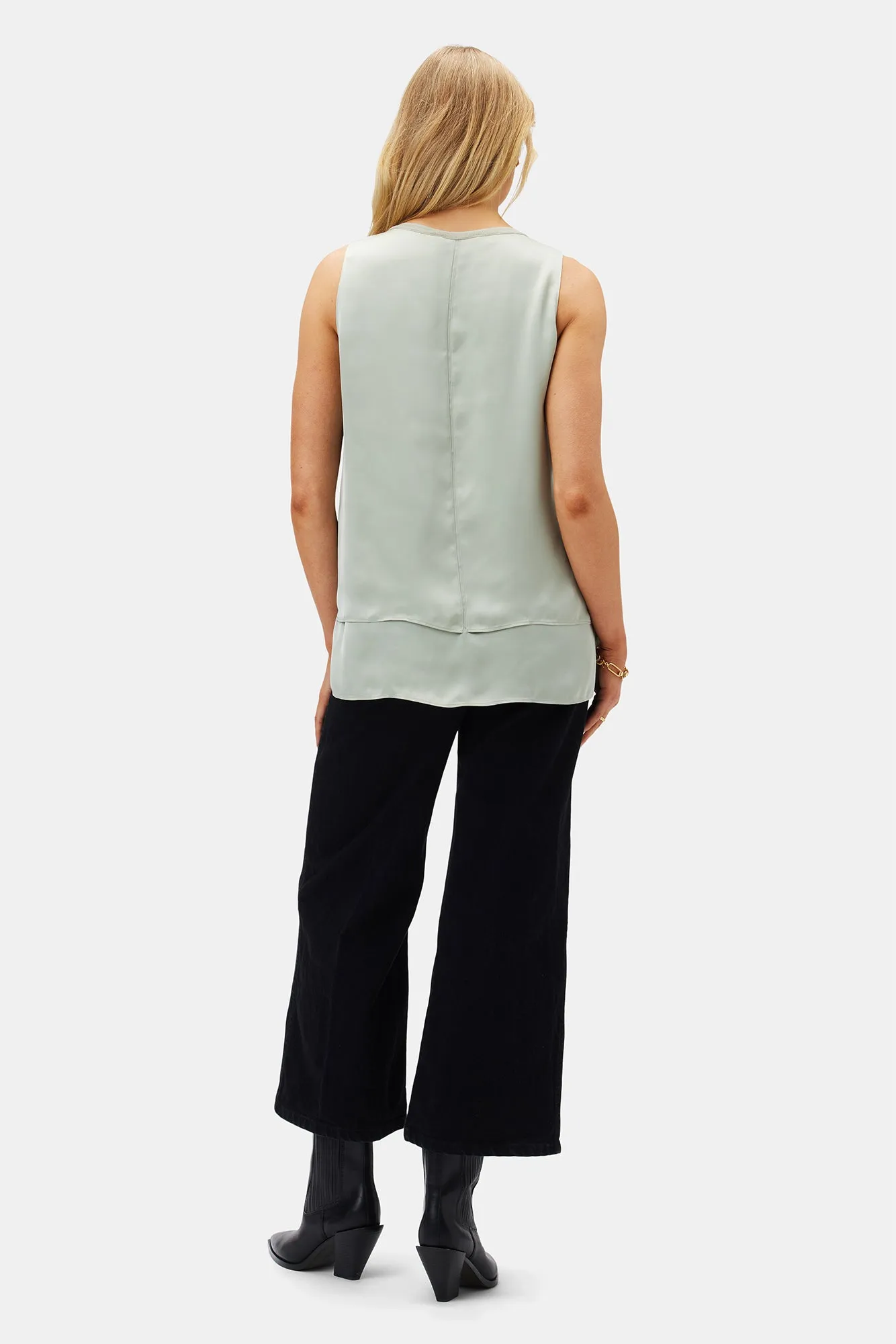 Zola Doubled Tank - Mint Green sold by Amour Vert product image thumbnail 3