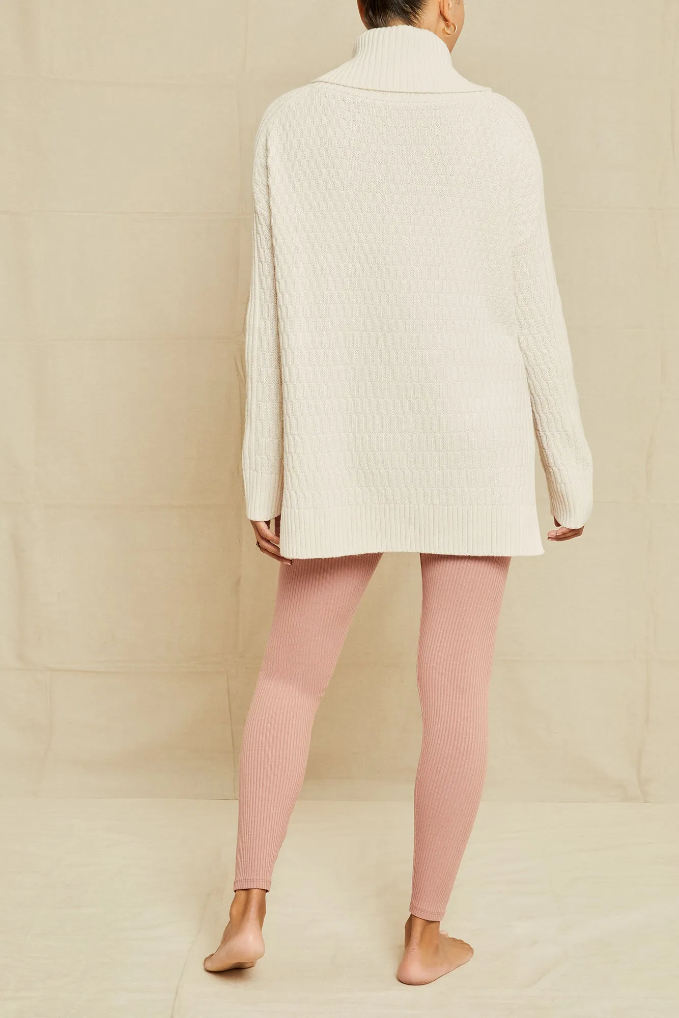 Harlow Wool Sweater - Ivory sold by Amour Vert product image thumbnail 4