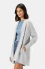 Bailey Flaxen Eco Cardigan - Heather Grey sold by Amour Vert