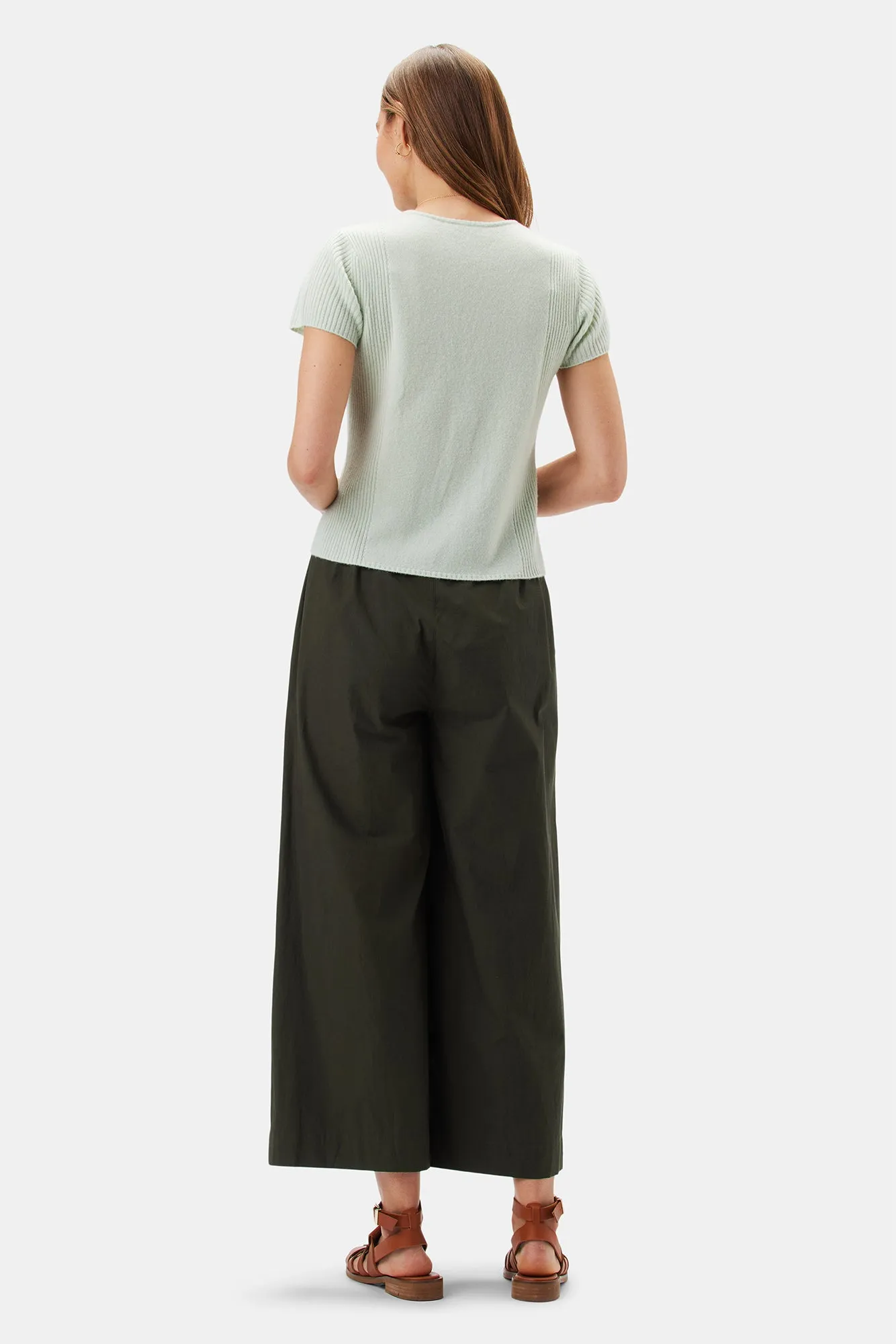 Bryce Cashmere Tee - Mint Green sold by Amour Vert product image thumbnail 4