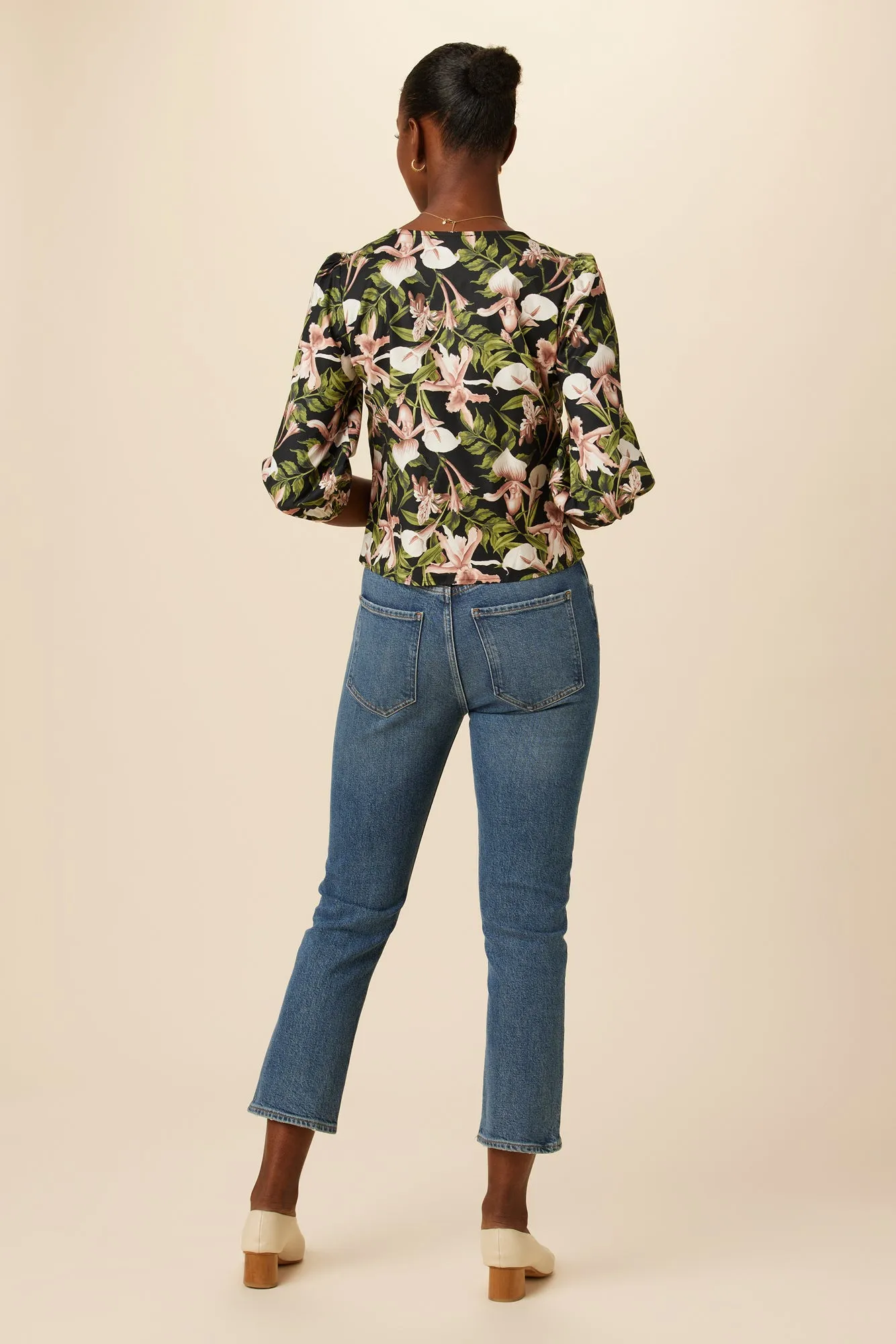 Annika Organic Cotton Blouse - Lily sold by Amour Vert product image thumbnail 3
