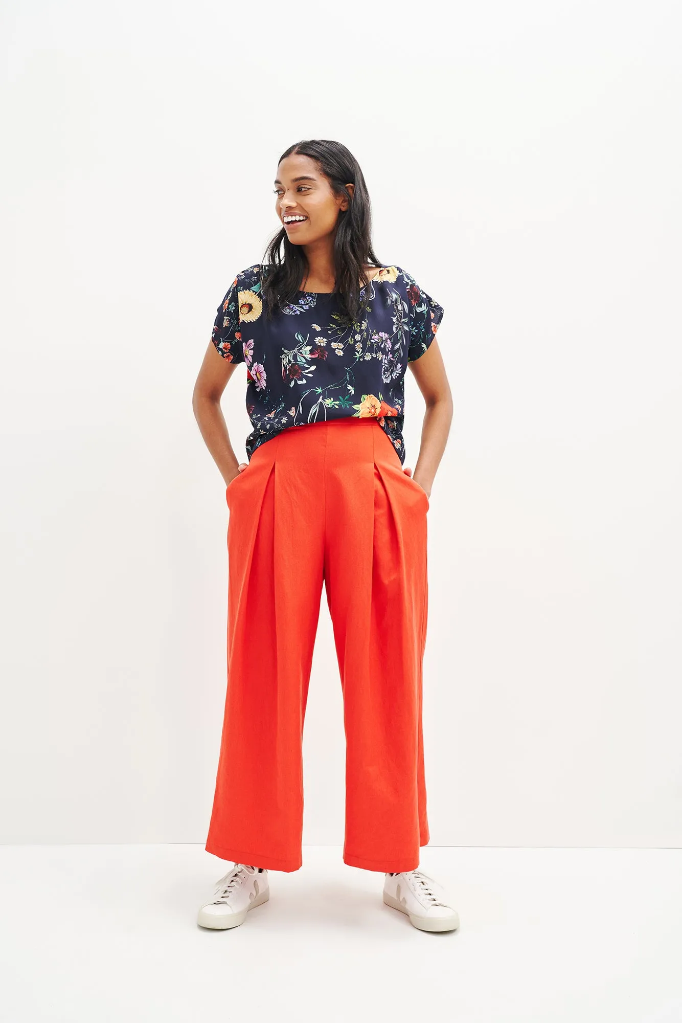 Margeaux Zero-Waste Blouse - Provence Floral sold by Amour Vert product image thumbnail 2