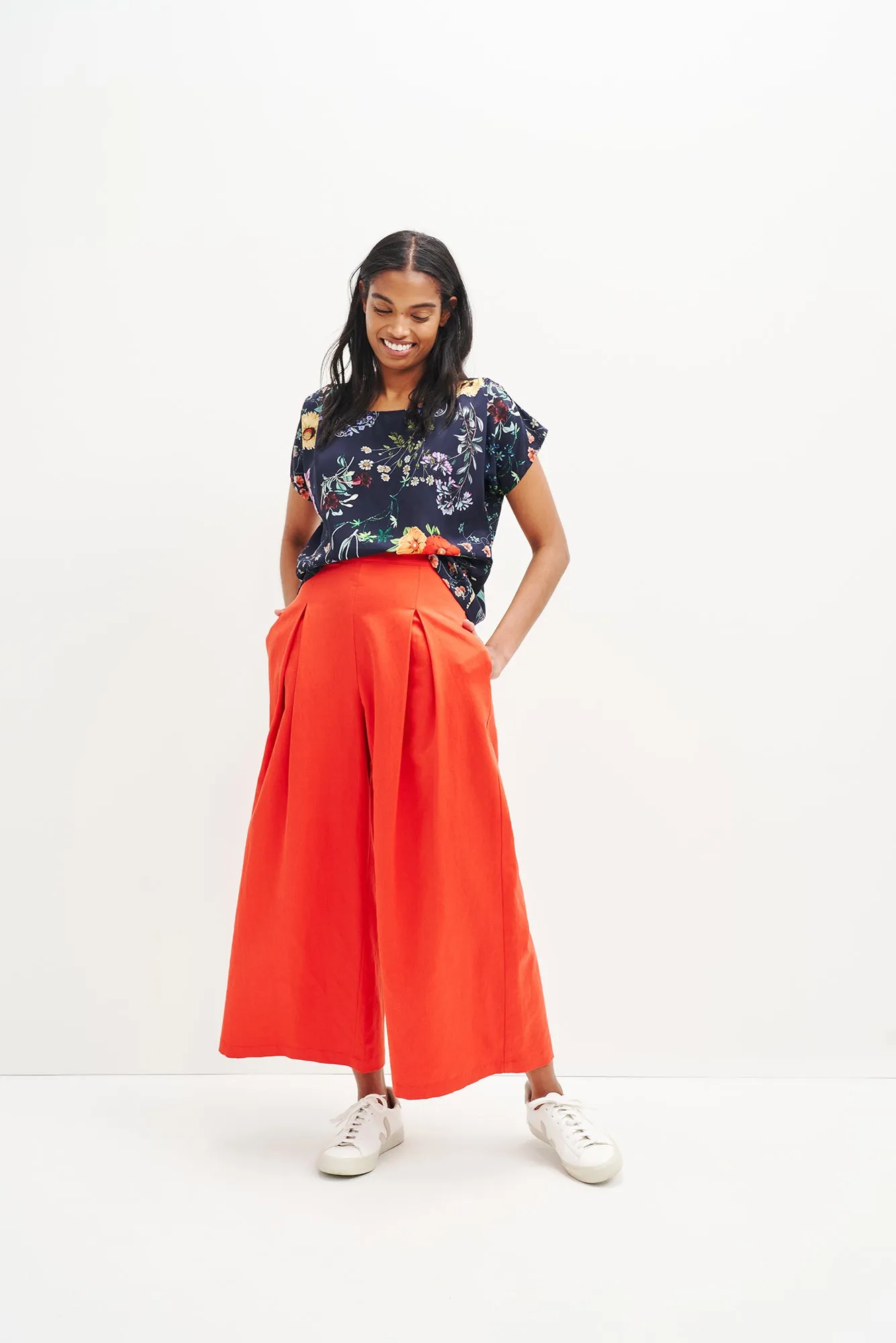 Margeaux Zero-Waste Blouse - Provence Floral sold by Amour Vert product image thumbnail 4