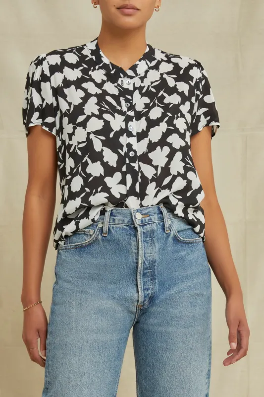 Elodie Ecovero Blouse - Vista Floral sold by Amour Vert