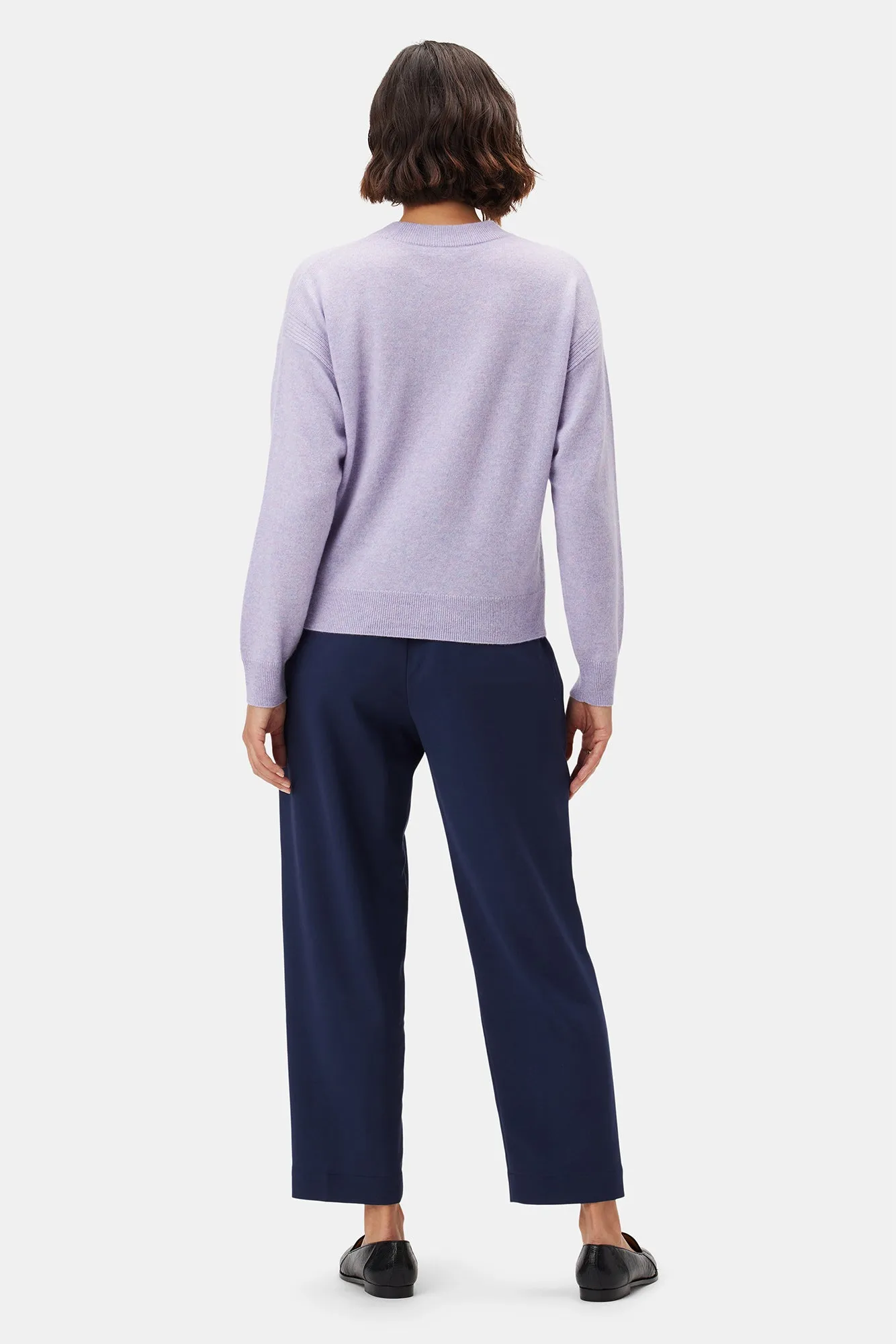 Pearl Cashmere Sweater - Wisteria sold by Amour Vert product image thumbnail 4