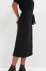 Aria Reverie Terry Skirt - Black sold by Amour Vert