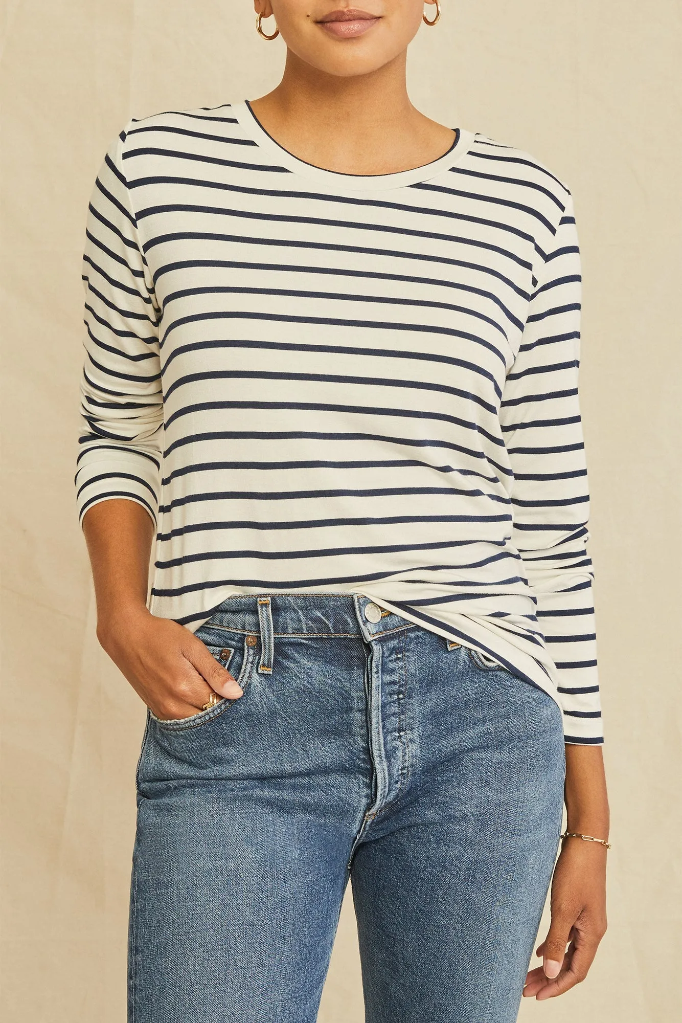 Berkeley Long Sleeve Modal Tee - ReAmour sold by Amour Vert