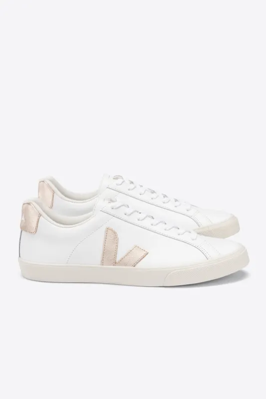 Veja Esplar Logo Sneaker - Extra White Platine sold by Amour Vert