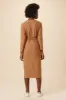 Russo Luxe Fleece Dress - Camel - ReAmour sold by Amour Vert