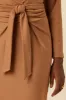 Russo Luxe Fleece Dress - Camel - ReAmour sold by Amour Vert