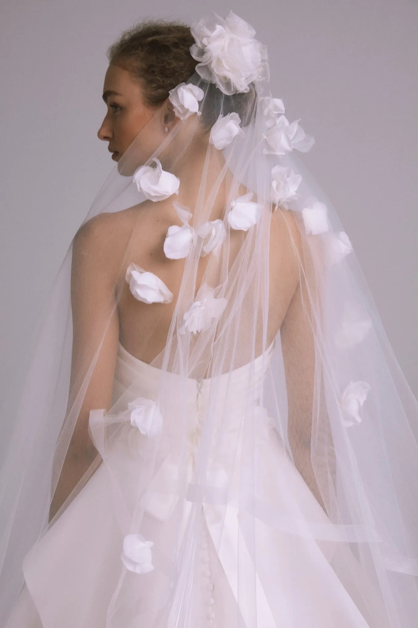 Floral Petals Veil sold by Amsale