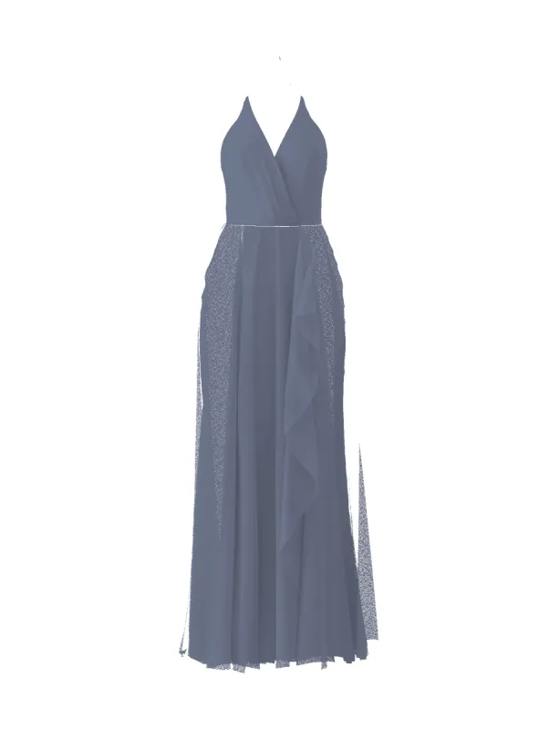 Bodice(Carmelle), Skirt(Jaycie), slate sold by Amsale