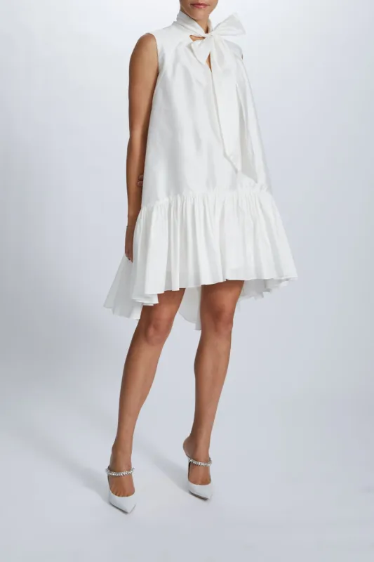 Taffeta Trapeze Dress sold by Amsale