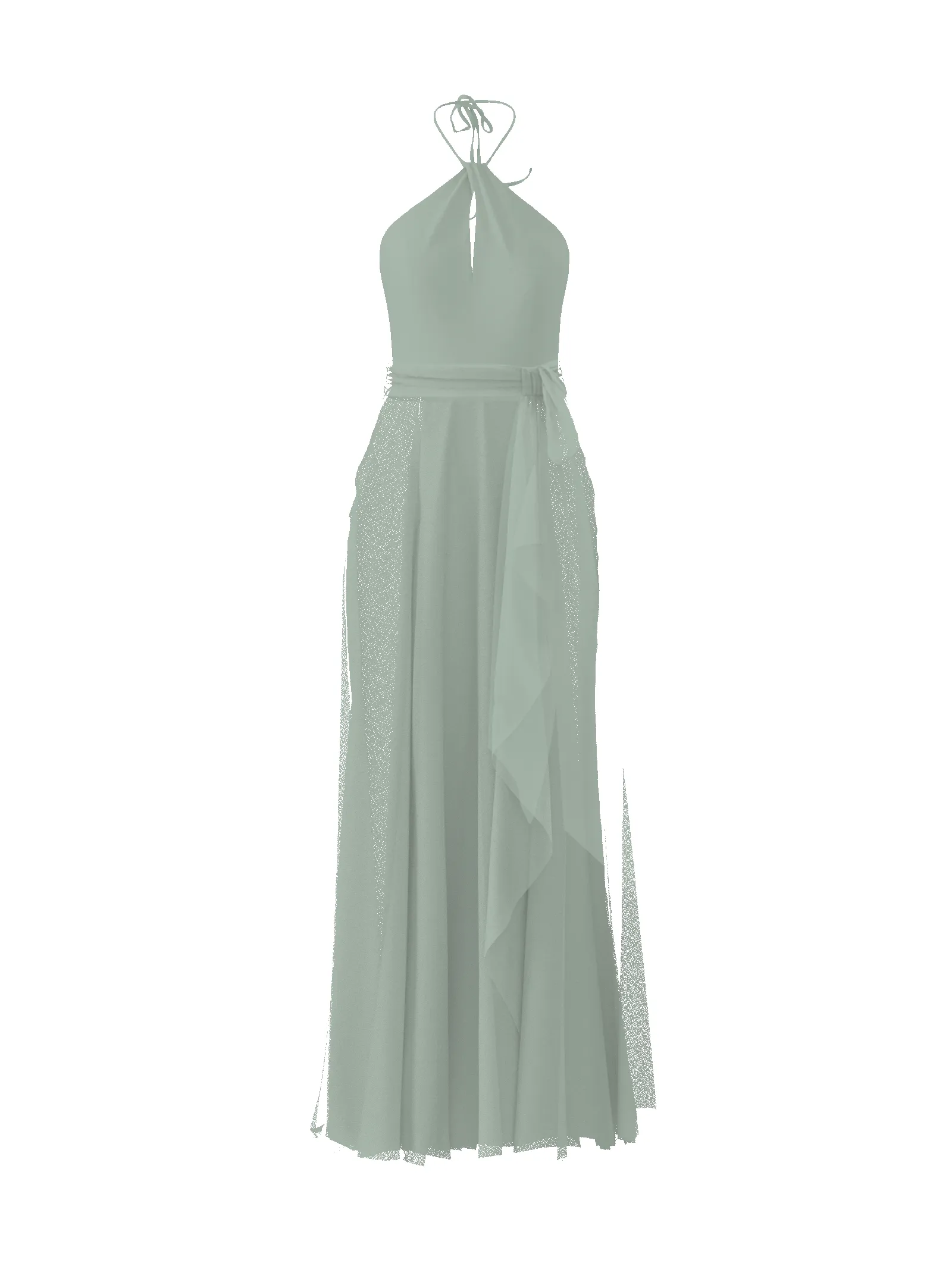 Bodice(Colby), Skirt(Jaycie),Belt(Sash), sage sold by Amsale