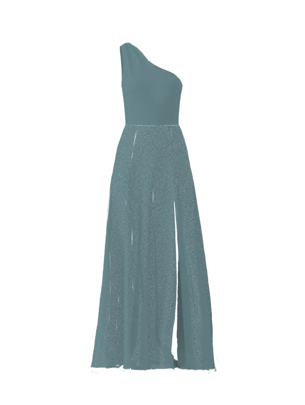 Bodice(Laurie), Skirt(Arabella), teal sold by Amsale