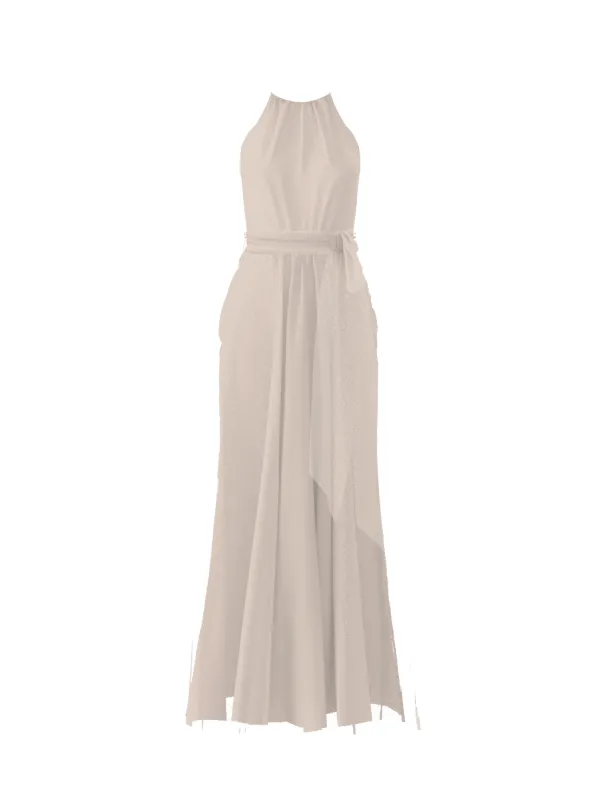 Bodice(Kyra), Skirt(Justine),Belt(Sash), fawn sold by Amsale