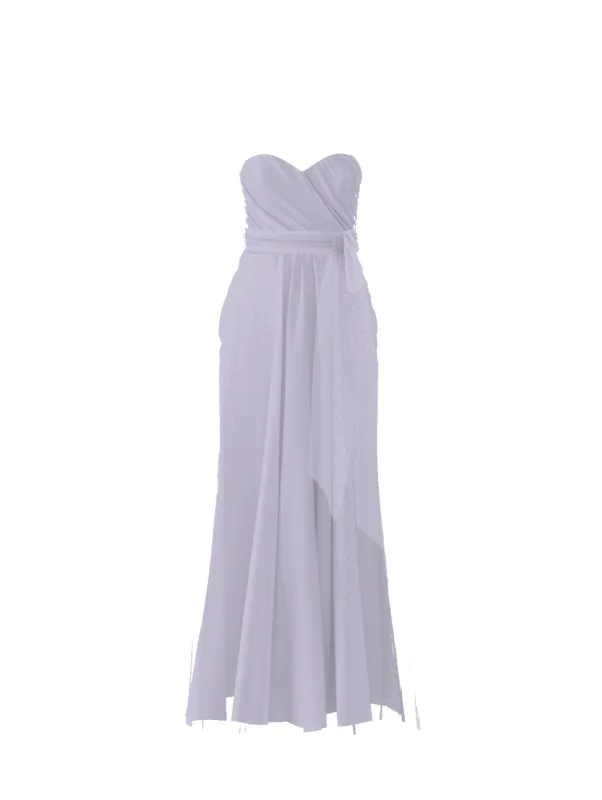 Bodice(Jaycie), Skirt(Justine),Belt(Sash), lilac sold by Amsale