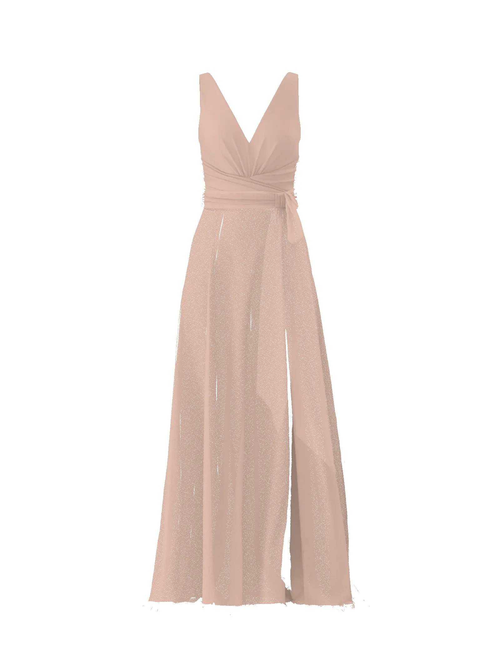 Bodice(Justine), Skirt(Arabella),Belt(Sash), blush sold by Amsale