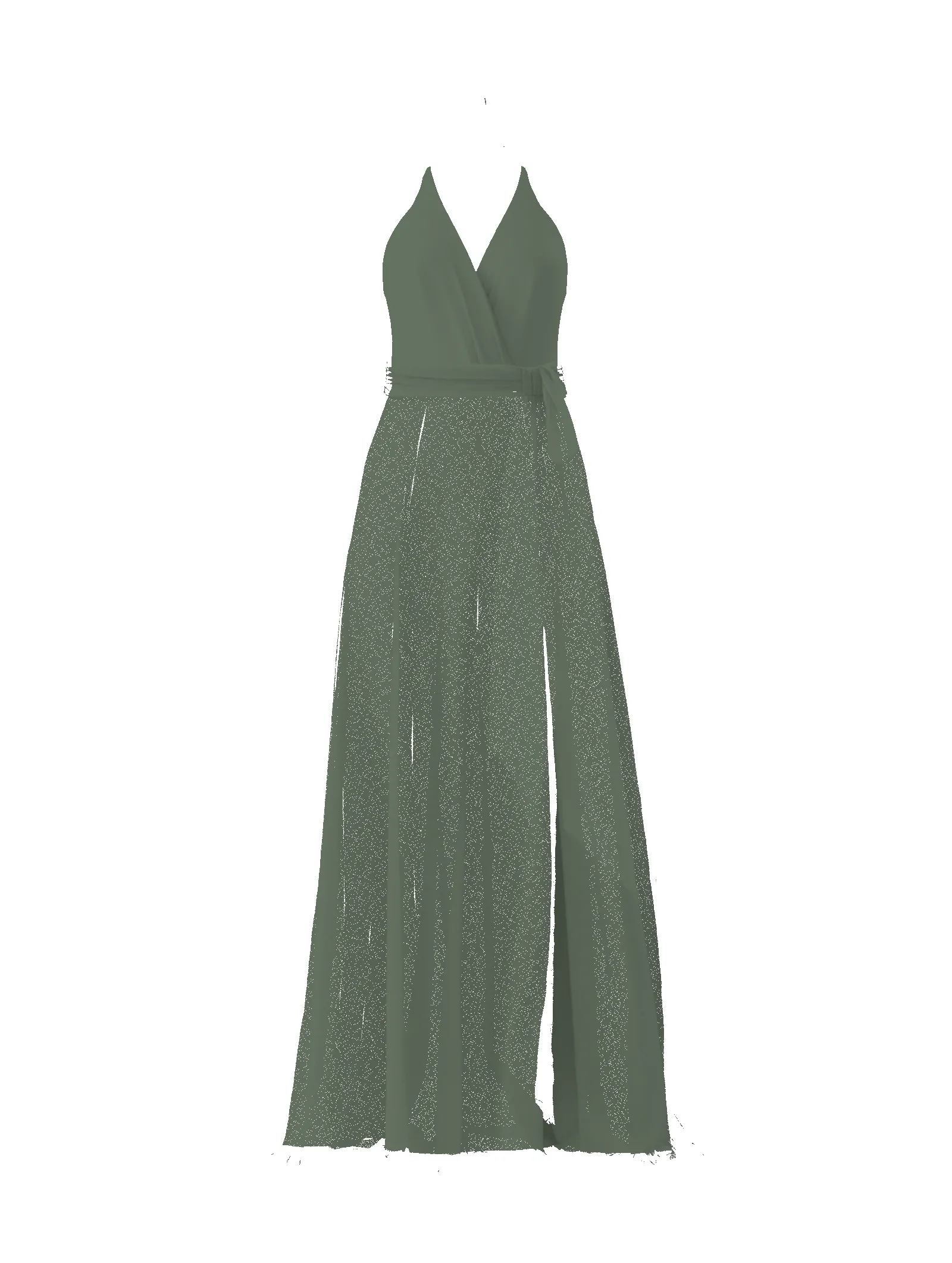 Bodice(Carmelle), Skirt(Arabella),Belt(Sash), olive sold by Amsale