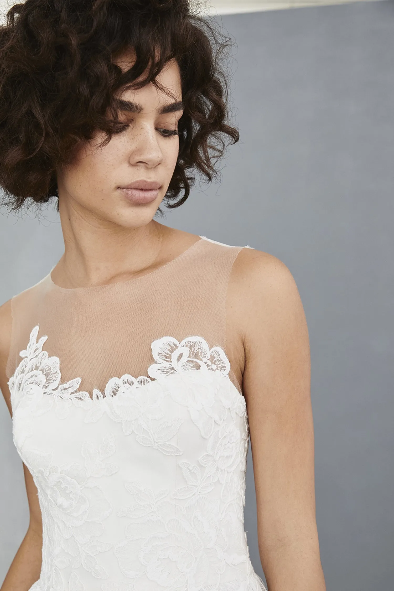 LW137 - Soft Tulle Dress - Ivory sold by Amsale