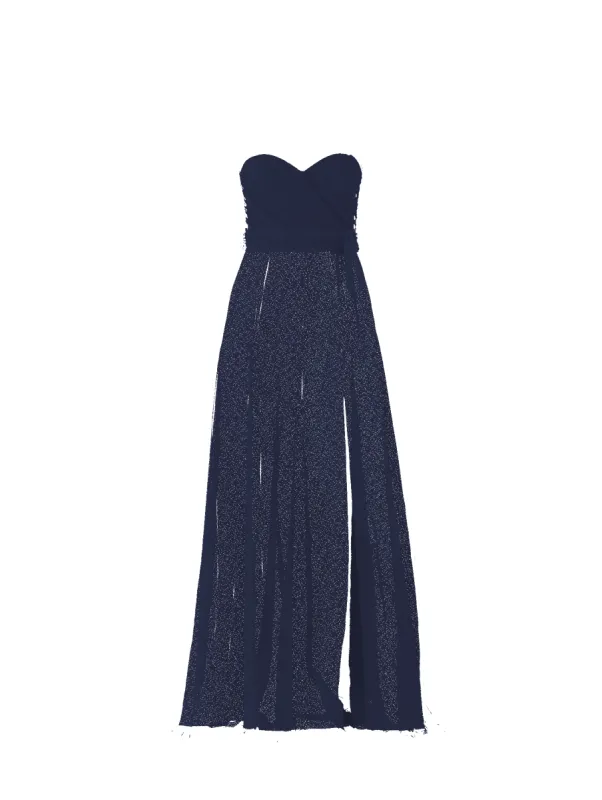 Bodice(Jaycie), Skirt(Arabella),Belt(Sash), french-blue sold by Amsale