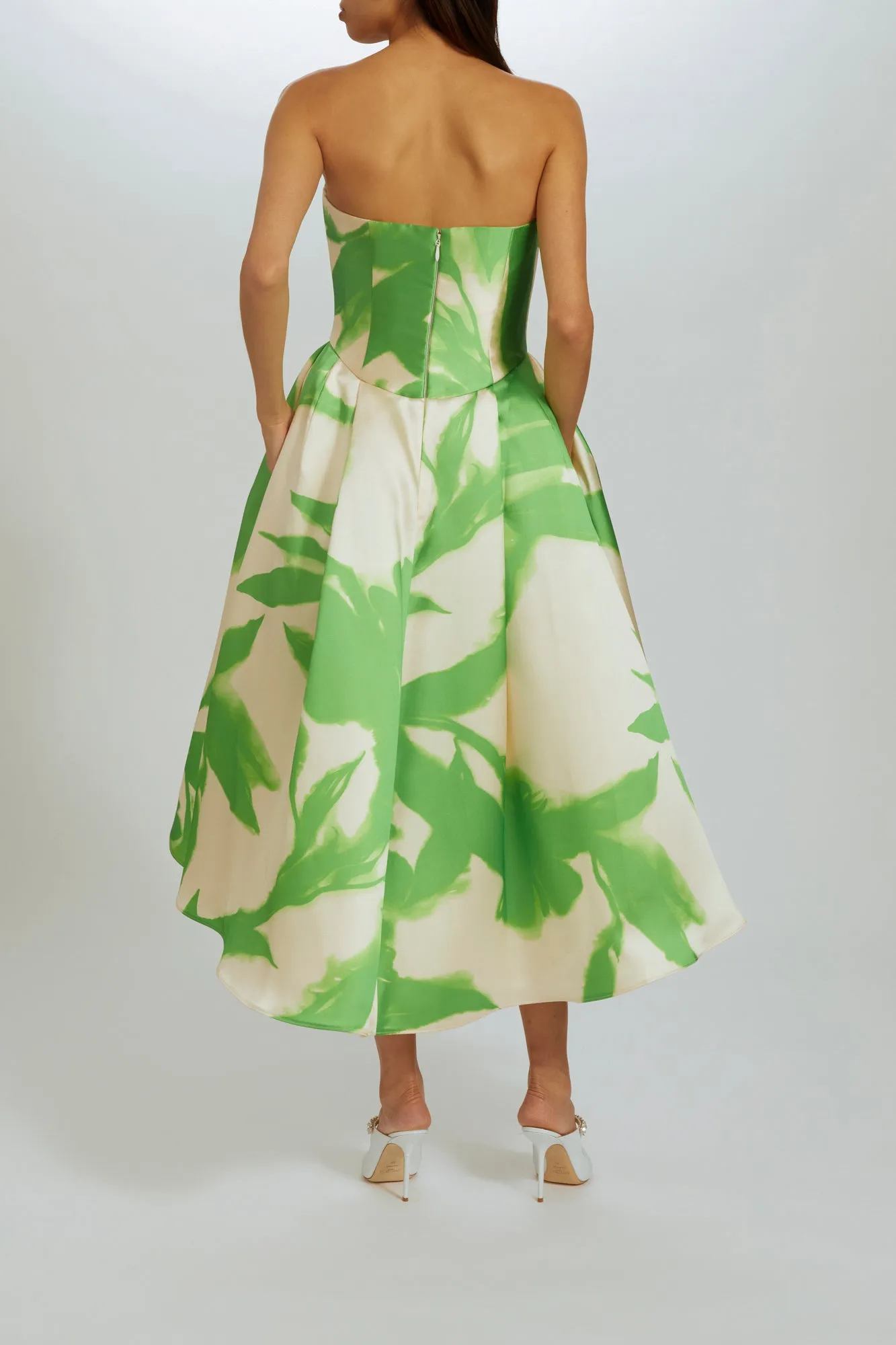 P557 - Lime-Ivory sold by Amsale product image thumbnail 2