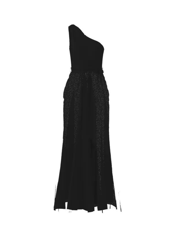 Bodice(Laurie), Skirt(Justine),Belt(Sash), black sold by Amsale