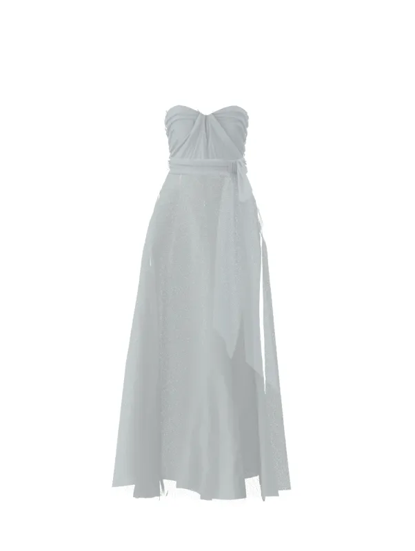 Bodice(Cerisa), Skirt(Cerisa),Belt(Sash), ice sold by Amsale